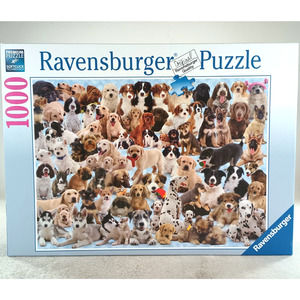 Dogs Puppies Galore 1000 piece Jigsaw Puzzle by Ravensburger circa 2008